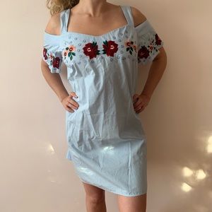Flower Blue Francesca’s Dress